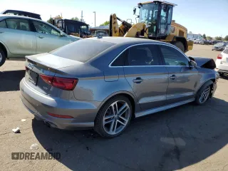 2018 Audi A3 Sedan Premium Plus with VIN WAUJ8GFF0J1030173, listed as a Copart auction lot 58265454 with 85,404 mi miles and Salvage Title. Bid and sale history available at carsss.com. Image 3.