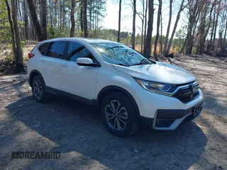 2020 Honda CR-V EX with VIN 2HKRW1H51LH407358, listed as a IAAI auction lot 41884373 with 51,051 mi miles and . Bid and sale history available at carsss.com. Image 1.