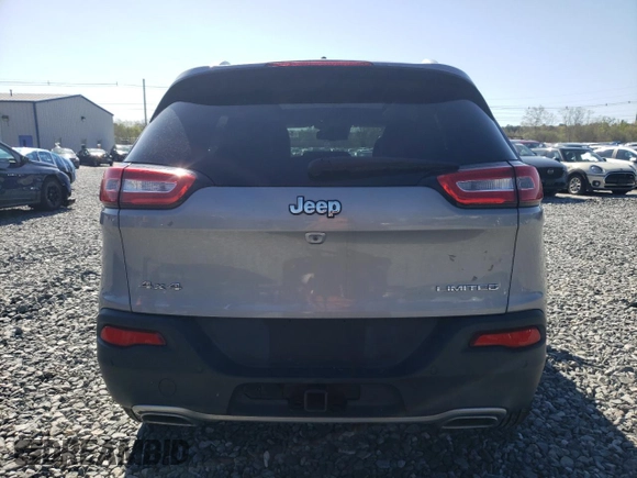 2015 Jeep Cherokee Limited with VIN 1C4PJMDS3FW564665, listed as a Copart auction lot 54505645 with 155,409 mi miles and Clean Title. Bid and sale history available at DreamBid. Image 6.