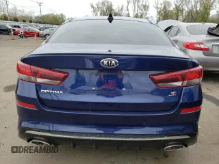 2019 Kia Optima S with VIN 5XXGT4L35KG373202, listed as a Copart auction lot 46605054 with 118,957 mi miles and Salvage Title. Bid and sale history available at carsss.com. Image 6.
