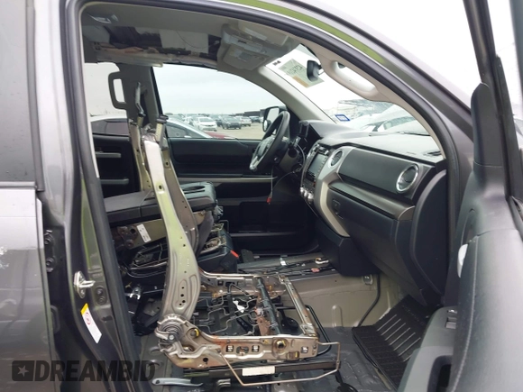 2019 Toyota Tundra SR with VIN 5TFRM5F13KX134892, listed as a IAAI auction lot 42354219 with 47,543 mi miles and . Bid and sale history available at DreamBid. Image 5.