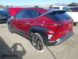 2024 Hyundai Kona Limited with VIN KM8HE3A39RU118399, listed as a IAAI auction lot 41240708 with 1 mi miles. Bid and sale history available at carsss.com. Image 2.