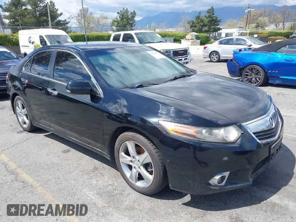 2012 Acura TSX Tech Pkg with VIN JH4CU2F69CC012142, listed as a IAAI auction lot 41932659 with 1 mi miles. Bid and sale history available at carsss.com. Image 1.