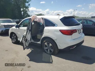 2014 Acura MDX z VIN 5FRYD4H23EB004801, wystawiony jako Copart lot #56043765 z przebiegiem Nie podano mil oraz Szkoda całkowita • Salvage title. Historia ofert i sprzedaży dostępna na DreamBid. Obrazek 2.