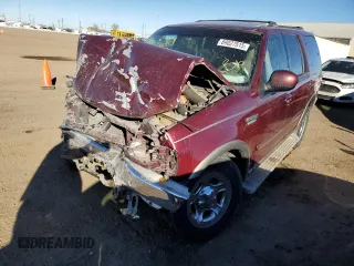 2000 Ford Expedition Eddie Bauer с VIN 1FMRU17L0YLA96669, выставлен на аукционе Copart как лот 89027515 с пробегом 243 402 миль миль и Списание • Salvage title. История ставок и продаж доступна на DreamBid. Изображение 1.