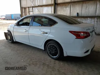 2017 Nissan Sentra S with VIN 3N1AB7AP2HY335963, listed as a Copart auction lot 52552185 with 75,119 mi miles and Salvage Title. Bid and sale history available at DreamBid. Image 2.