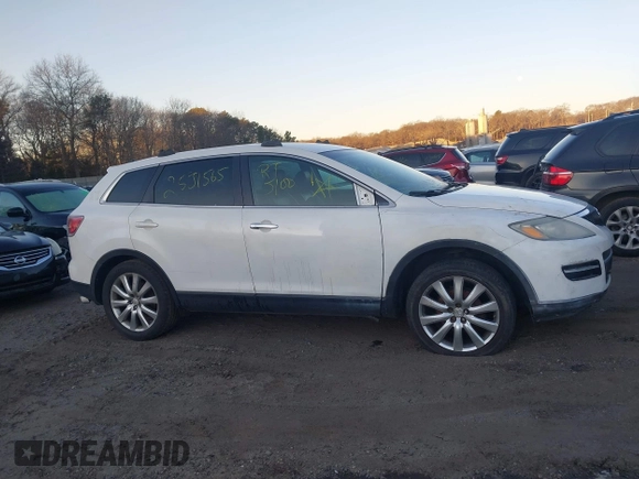 2009 Mazda CX-9 Grand Touring with VIN JM3TB38V890174072, listed as a IAAI auction lot 41580180 with 999,999 mi miles. Bid and sale history available at carsss.com. Image 6.