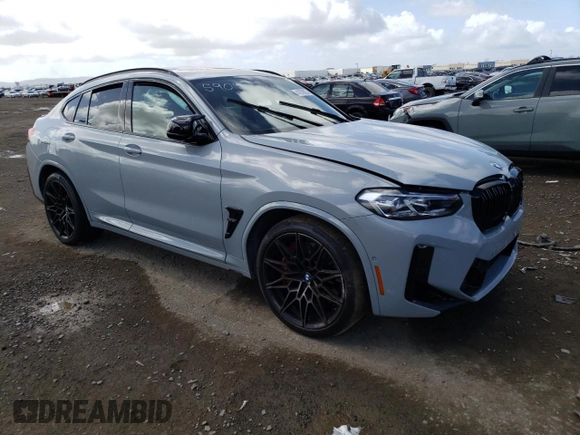 2022 BMW X4 M z VIN 5YM23EC08N9J85904, wystawiony jako Copart lot #41979823 z przebiegiem Nie podano mil oraz . Historia ofert i sprzedaży dostępna na DreamBid. Obrazek 4.