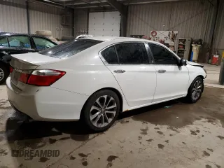 2014 Honda Accord Sedan Sport with VIN 1HGCR2F52EA190131, listed as a Copart auction lot 82997814 with 0 mi miles and Salvage Title. Bid and sale history available at carsss.com. Image 3.