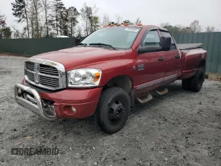 2007 Dodge Ram 3500 SLT with VIN 3D7MX48C27G740633, listed as a Copart auction lot 79478654 with 342,764 mi miles and Salvage Title. Bid and sale history available at carsss.com. Image 1.