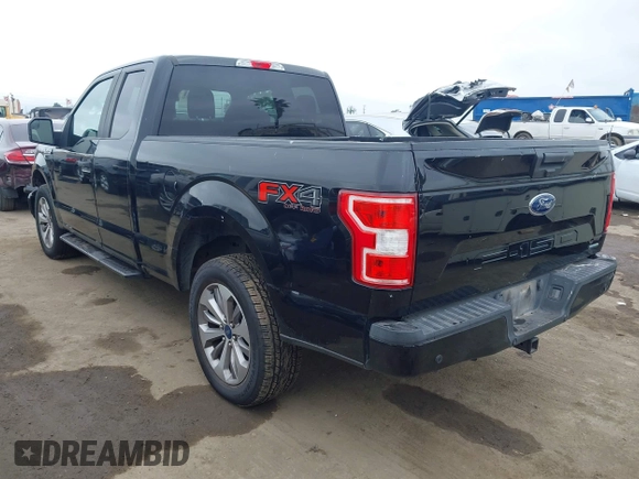2018 Ford F-150 XL with VIN 1FTEX1EP6JKF59667, listed as a IAAI auction lot 42410311 with 134,385 mi miles and . Bid and sale history available at DreamBid. Image 3.
