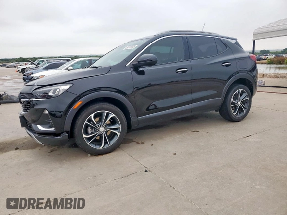 2021 Buick Encore GX Essence with VIN KL4MMFSL6MB179911, listed as a Copart auction lot 59385895 with 53,458 mi miles and Salvage title. Bid and sale history available at DreamBid. Image 1.