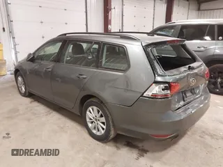 2016 Volkswagen Golf SportWagen TSI S with VIN 3VWC17AU3GM508309, listed as a IAAI auction lot 41704727 with 99,493 mi miles. Bid and sale history available at carsss.com. Image 3.