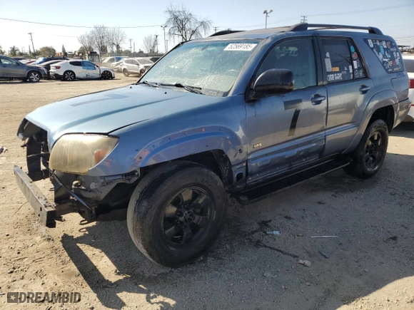 2003 Toyota 4Runner SR5 with VIN JTEZU14R138006143, listed as a Copart auction lot 52569185 with 245,254 mi miles and Clean Title. Bid and sale history available at carsss.com. Image 1.