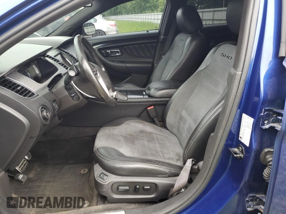 2013 Ford Taurus SHO with VIN 1FAHP2KT9DG111179, listed as a Copart auction lot 62470365 with 238,116 mi miles and Salvage title. Bid and sale history available at DreamBid. Image 7.