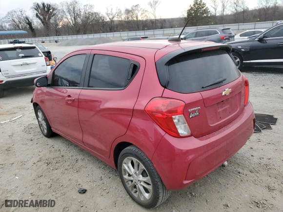 2020 Chevrolet Spark LT with VIN KL8CD6SA1LC408934, listed as a Copart auction lot 47179655 with 108,085 mi miles and Salvage Title. Bid and sale history available at carsss.com. Image 2.