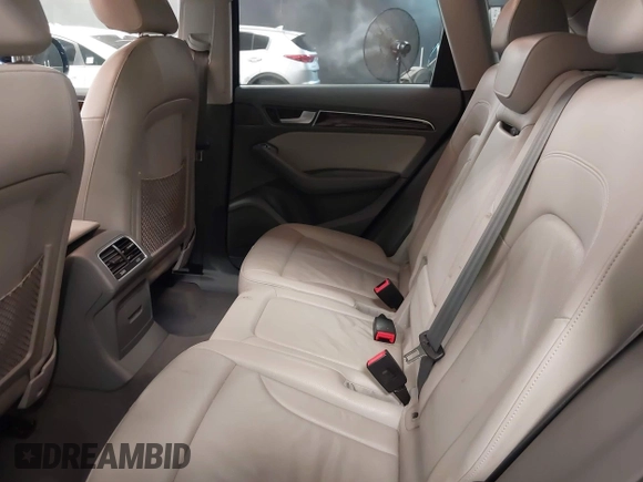 2015 Audi Q5 Premium Plus with VIN WA1LFAFP7FA100390, listed as a IAAI auction lot 42594842 with 110,349 mi miles and . Bid and sale history available at DreamBid. Image 8.