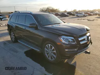2016 Mercedes-Benz GL with VIN 4JGDF2EEXGA682904, listed as a Copart auction lot 82982294 with 61,004 mi miles and Salvage Title. Bid and sale history available at carsss.com. Image 4.