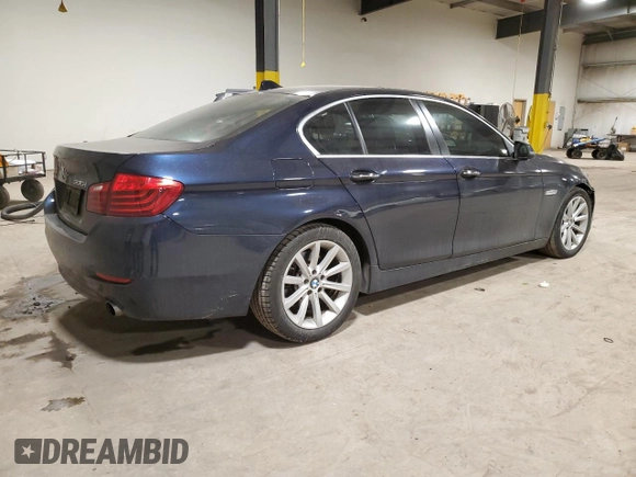 2015 BMW 5 Series 535i xDrive with VIN WBA5B3C57FD544311, listed as a Copart auction lot 88307785 with 166,662 mi miles and Salvage Title. Bid and sale history available at carsss.com. Image 3.