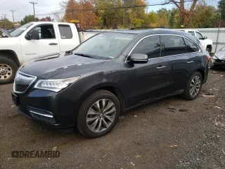 2016 Acura MDX w/Tech with VIN 5FRYD4H47GB021847, listed as a Copart auction lot 73640213 with 252,967 mi miles. Bid and sale history available at carsss.com. Image 1.