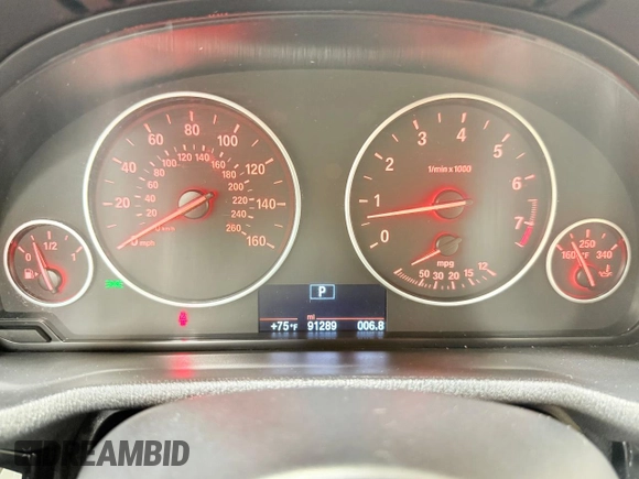 2017 BMW X3 xDrive35i with VIN 5UXWX7C51H0S19811, listed as a Copart auction lot 54969005 with 91,289 mi miles and Clean Title. Bid and sale history available at DreamBid. Image 8.