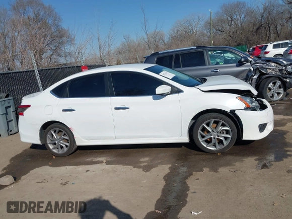 2014 Nissan Sentra S with VIN 3N1AB7AP3EY274490, listed as a IAAI auction lot 41743413 with 94,304 mi miles and . Bid and sale history available at DreamBid. Image 13.