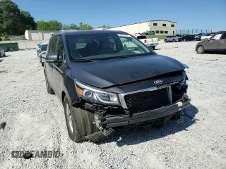 2017 Kia Sedona LX with VIN KNDMB5C12H6283197, listed as a Copart auction lot 53257325 with 140,440 mi miles and Salvage Title. Bid and sale history available at DreamBid. Image 12.