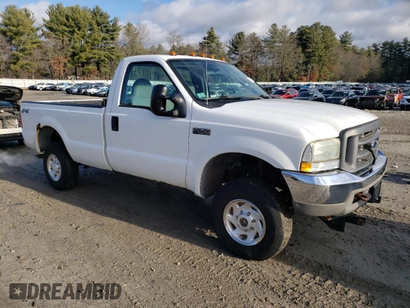 2004 Ford F-250 XL with VIN 1FTNF21LX4ED82605, listed as a Copart auction lot 85374574 with 56,534 mi miles and Clean title. Bid and sale history available at DreamBid. Image 4.