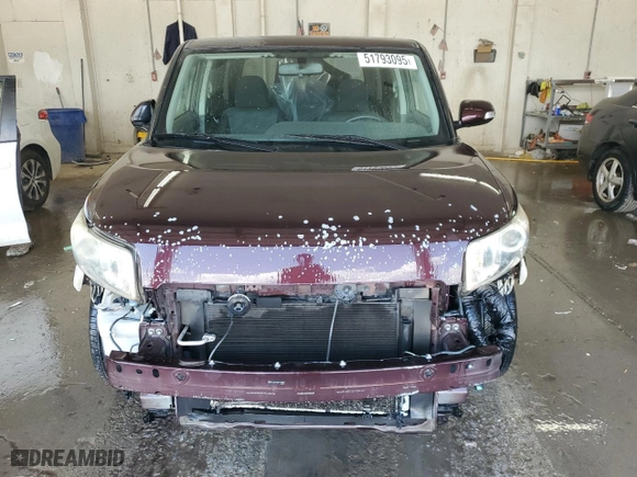 2011 Scion xB with VIN JTLZE4FE4B1127791, listed as a Copart auction lot 51793095 with 209,240 mi miles and Salvage Title. Bid and sale history available at carsss.com. Image 5.