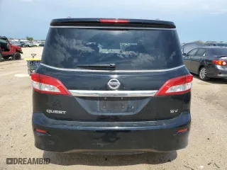 2017 Nissan Quest SV with VIN JN8AE2KP5H9165565, listed as a Copart auction lot 54543614 with 83,505 mi miles. Bid and sale history available at carsss.com. Image 6.