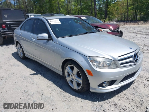 2010 Mercedes-Benz C-Class C 300 Sport with VIN WDDGF5EB9AR106325, listed as a IAAI auction lot 42043566 with 99,192 mi miles. Bid and sale history available at carsss.com. Image 1.
