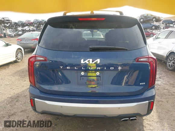 2023 Kia Telluride S with VIN 5XYP6DGC7PG374940, listed as a IAAI auction lot 42422900 with 38,813 mi miles and . Bid and sale history available at DreamBid. Image 16.