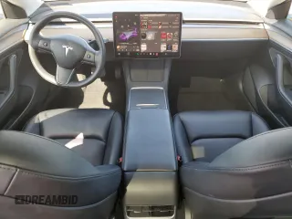 2023 Tesla Model 3 with VIN 5YJ3E1EA1PF456896, listed as a Copart auction lot 50423785 with 49,316 mi miles and Salvage title. Bid and sale history available at DreamBid. Image 8.