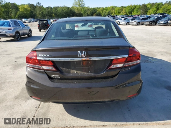 2014 Honda Civic LX z VIN 2HGFB2F54EH533010, wystawiony jako Copart lot #52859605 z przebiegiem 81 051 mil mil oraz Szkoda całkowita • Salvage title. Historia ofert i sprzedaży dostępna na DreamBid. Obrazek 6.