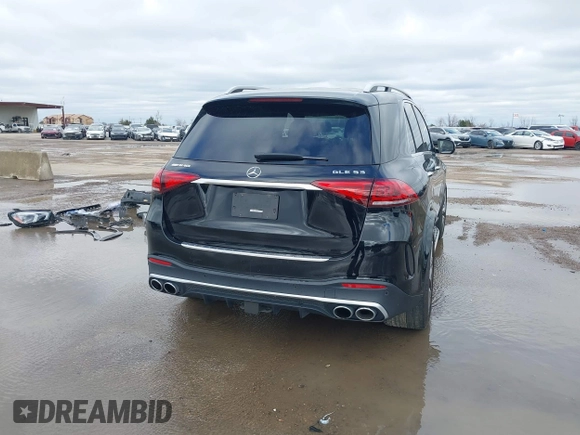 2022 Mercedes-Benz GLE 53 AMG with VIN 4JGFB6BBXNA596396, listed as a IAAI auction lot 41484492 with 38,599 mi miles and . Bid and sale history available at DreamBid. Image 17.