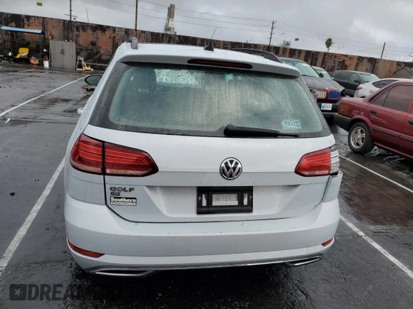 2019 Volkswagen Golf SportWagen S with VIN 3VWY57AU3KM501444, listed as a Copart auction lot 81209003 with 67,089 mi miles. Bid and sale history available at carsss.com. Image 6.