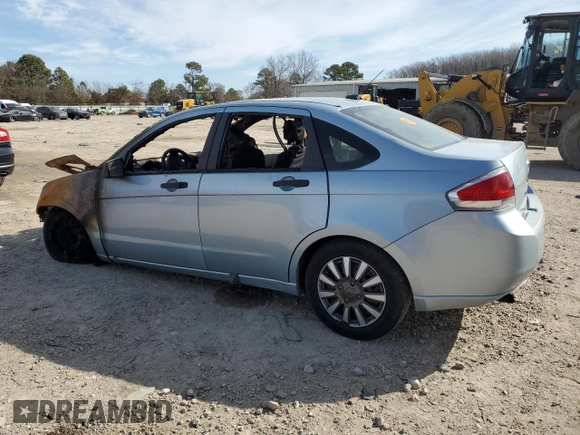 2008 Ford Focus S with VIN 1FAHP34N88W264717, listed as a Copart auction lot 47538965 with 0 mi miles and Salvage Title. Bid and sale history available at carsss.com. Image 2.