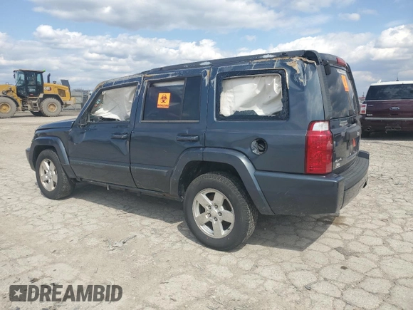 2007 Jeep Commander Sport z VIN 1J8HG48K47C691109, wystawiony jako Copart lot #52138775 z przebiegiem 231 327 mil mil oraz Szkoda całkowita • Salvage title. Historia ofert i sprzedaży dostępna na DreamBid. Obrazek 2.