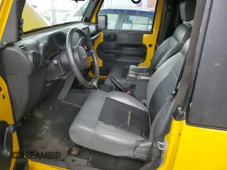 2008 Jeep Wrangler X with VIN 1J4FA24108L505711, listed as a Copart auction lot 43147345 with 150,943 mi miles and Clean Title. Bid and sale history available at DreamBid. Image 7.