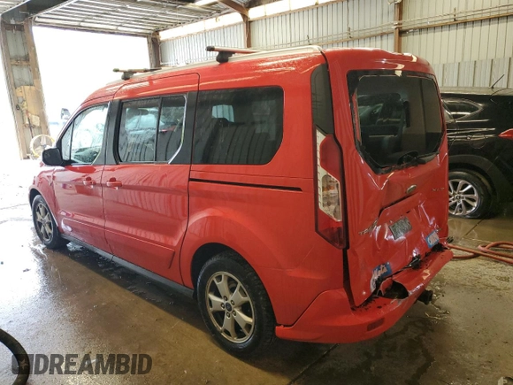 2016 Ford Transit Connect XLT z VIN NM0GE9F72G1266839, wystawiony jako Copart lot #58305845 z przebiegiem 106 853 mil mil oraz Szkoda całkowita • Salvage title. Historia ofert i sprzedaży dostępna na DreamBid. Obrazek 2.