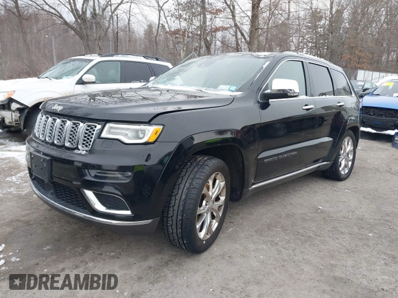 2019 Jeep Grand Cherokee Summit with VIN 1C4RJFJGXKC669686, listed as a IAAI auction lot 41465553 with 72,127 mi miles. Bid and sale history available at carsss.com. Image 17.