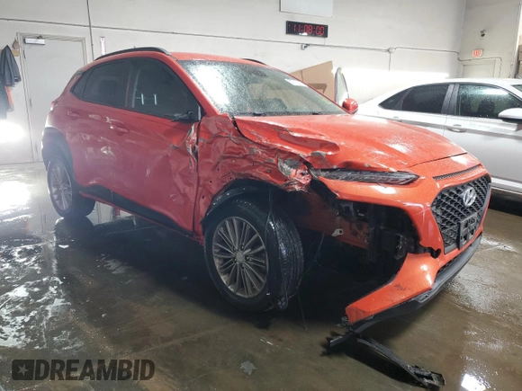 2019 Hyundai Kona SEL with VIN KM8K2CAA6KU207284, listed as a Copart auction lot 50717045 with 30,024 mi miles and Salvage Title. Bid and sale history available at DreamBid. Image 4.
