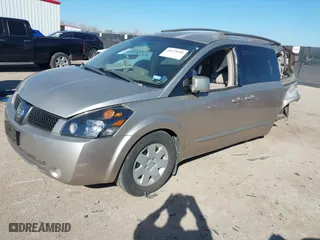 2004 Nissan Quest S with VIN 5N1BV28U14N370911, listed as a IAAI auction lot 41473696 with 1 mi miles. Bid and sale history available at carsss.com. Image 17.