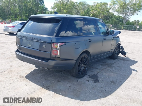 2019 Land Rover Range Rover с VIN SALGS2RE8KA522240, выставлен на аукционе IAAI как лот 42529419 с пробегом 48 286 миль миль и . История ставок и продаж доступна на DreamBid. Изображение 4.