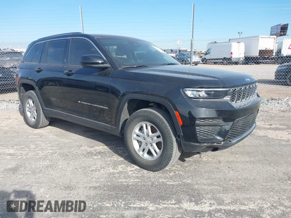 2023 Jeep Grand Cherokee Laredo с VIN 1C4RJHAG9PC598984, выставлен на аукционе IAAI как лот 40651846 с пробегом 23 154 миль миль и . История ставок и продаж доступна на DreamBid. Изображение 1.