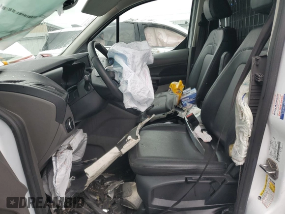 2020 Ford Transit Connect XL with VIN NM0LS7E24L1461644, listed as a Copart auction lot 58180305 with Not provided miles and Salvage title. Bid and sale history available at DreamBid. Image 7.