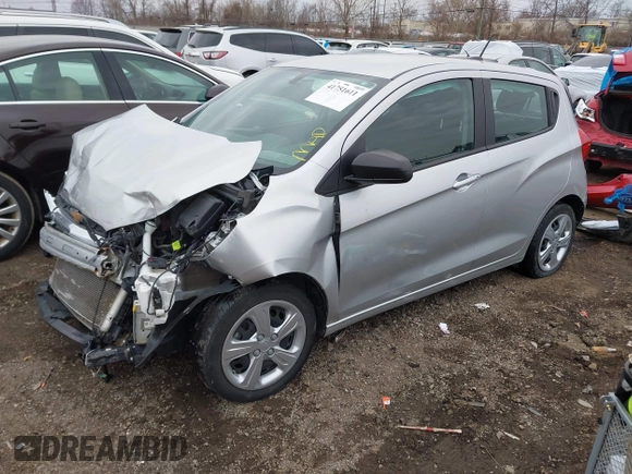 2022 Chevrolet Spark LS with VIN KL8CB6SA1NC033667, listed as a IAAI auction lot 41751611 with 79,542 mi miles and . Bid and sale history available at DreamBid. Image 17.