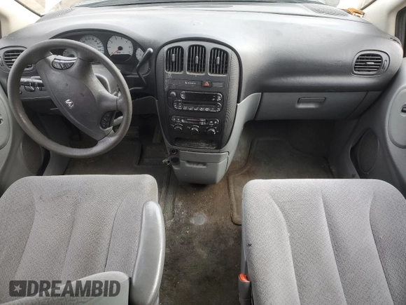 2005 Dodge Caravan with VIN 1D4GP24R95B421664, listed as a Copart auction lot 52335905 with 125,338 mi miles and Salvage Title. Bid and sale history available at carsss.com. Image 8.