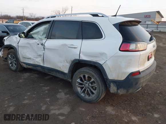 2019 Jeep Cherokee Latitude Plus with VIN 1C4PJLLN3KD147526, listed as a IAAI auction lot 41503928 with 131,379 mi miles and . Bid and sale history available at DreamBid. Image 3.
