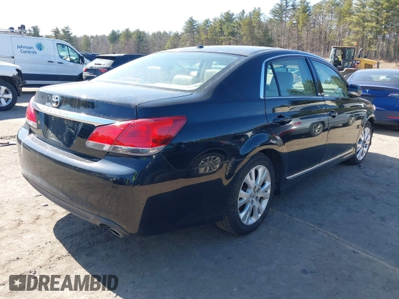 2011 Toyota Avalon with VIN 4T1BK3DB1BU426299, listed as a IAAI auction lot 41703884 with 141,950 mi miles and . Bid and sale history available at DreamBid. Image 4.